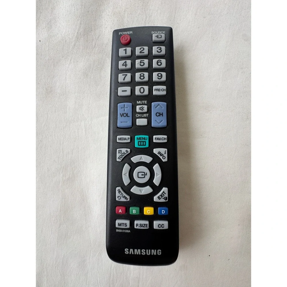Samsung BN59-01006A TV Remote Control Black OEM Replacement Clicker